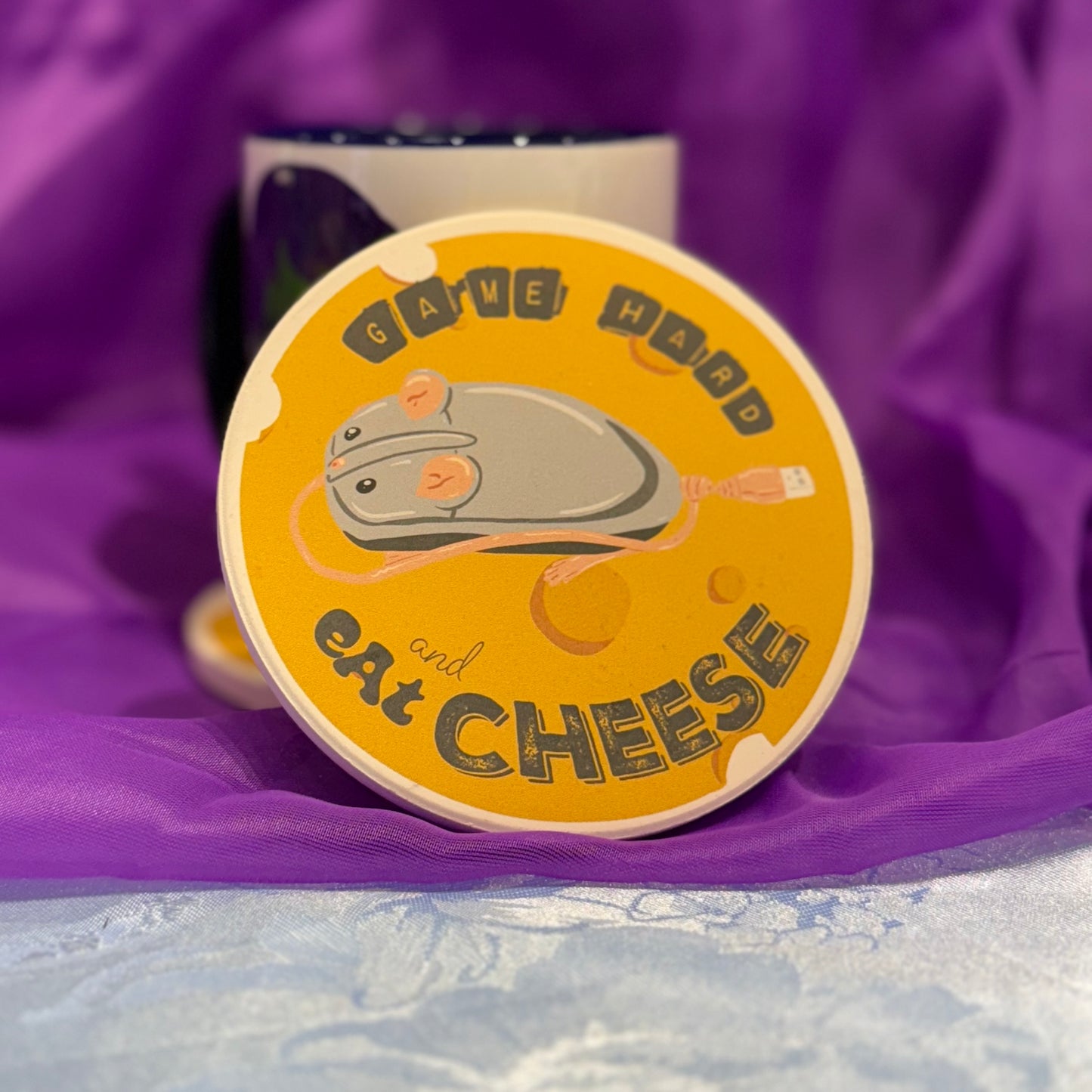 Cheese Stone Coaster