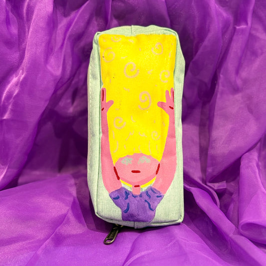 Hand Painted Pencil Case