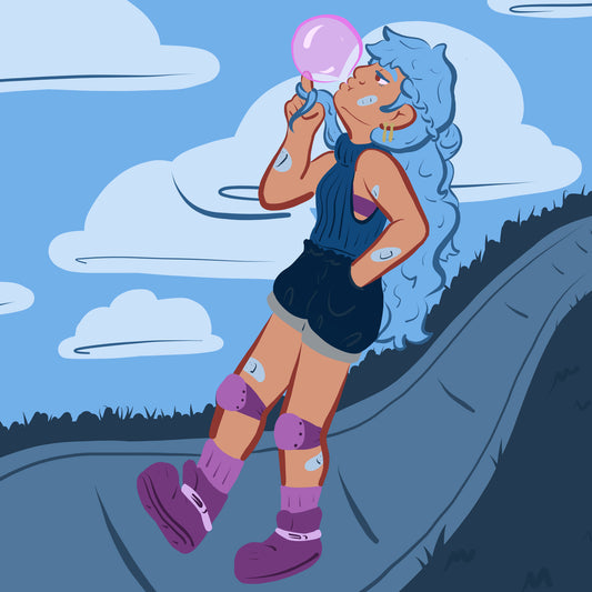 Bubble Gum Art Print